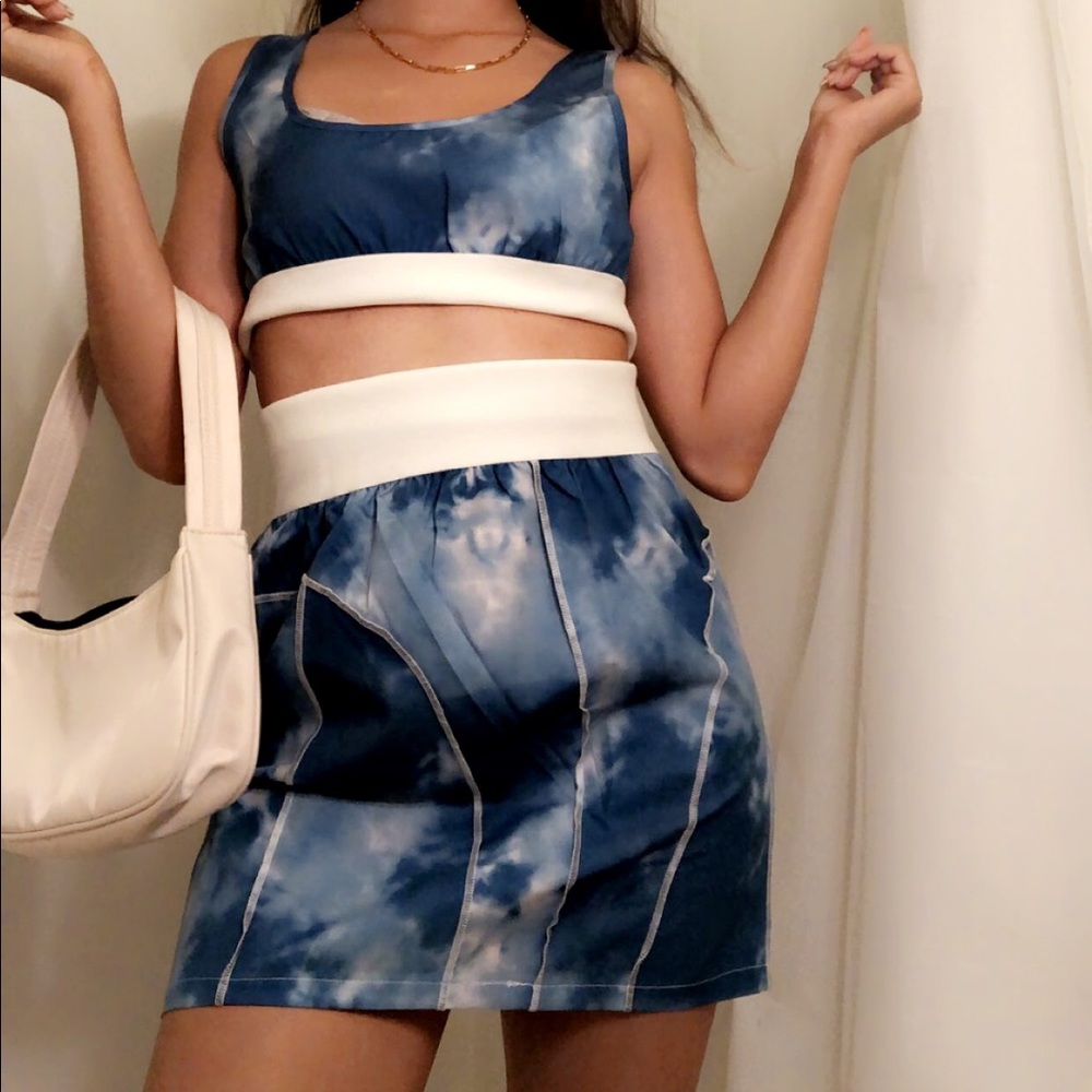 Shein blue set